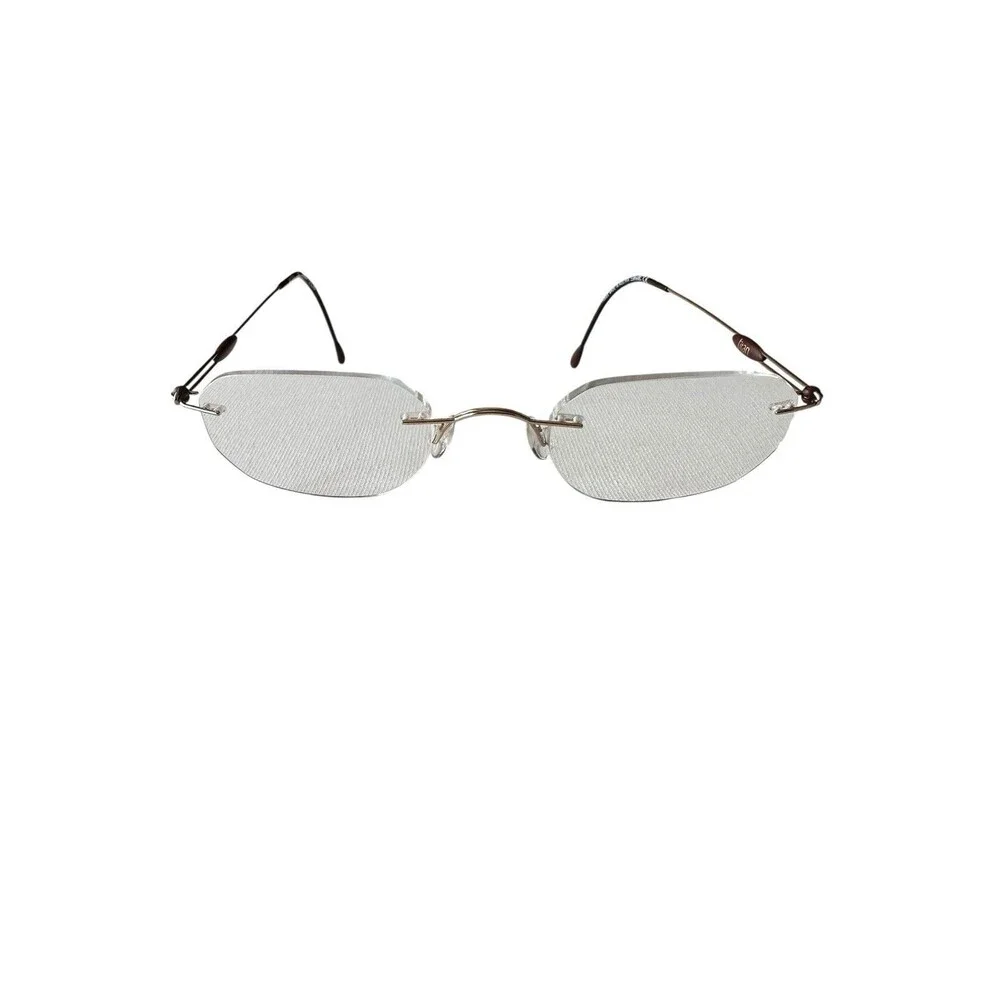 Silhouette Titan M7374 Rimless Frames – Brown/Bronze Frame Made in Austria